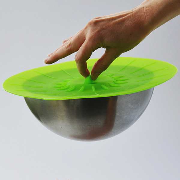 可吸附的硅膠保鮮盒蓋